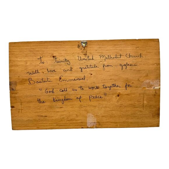 The Last Supper Hand Carved Painted Jesus Folk Art Vintage Central American MCM - Picture 13 of 14